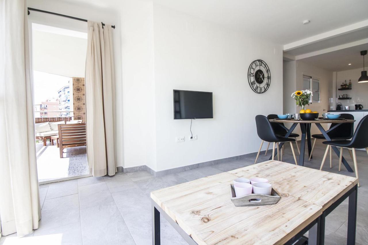 Sea & Wave Bailen Great Views Apartment Malaga Ngoại thất bức ảnh